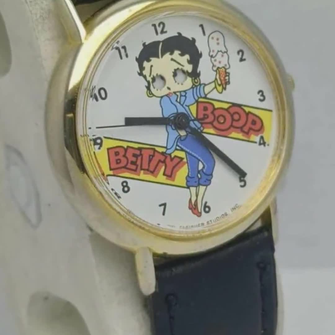 Vintage Betty Boop Watch 1992 KFS Quartz Animated Eyes - Etsy